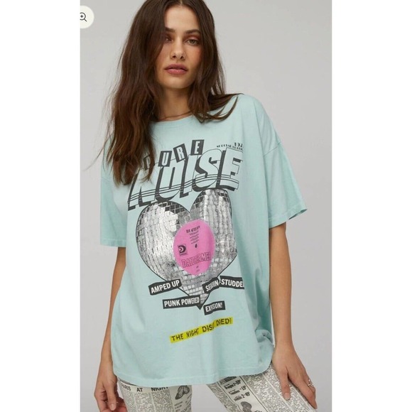 DAYDREAMER Women's - XL -Pure Noise VoL. 2 Merch Graphic Tee Icy Moon - Picture 3 of 8